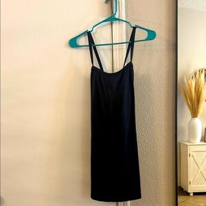 Balera Black Strappy Mini Dress